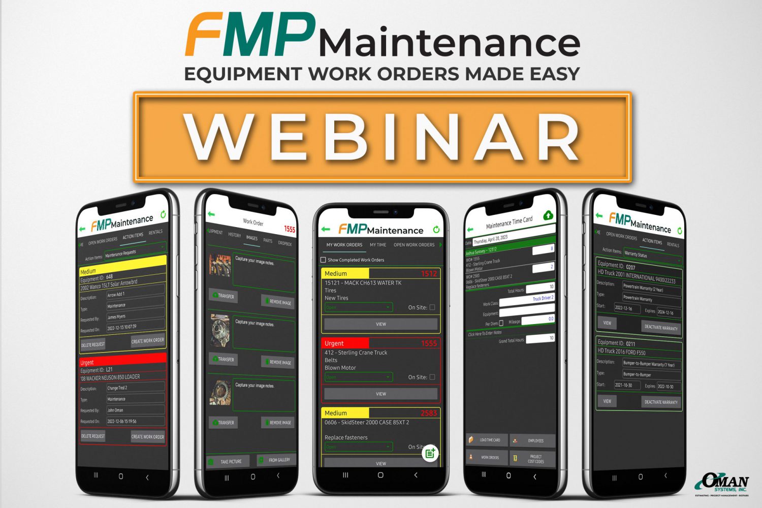 FMP Maintenance Webinar